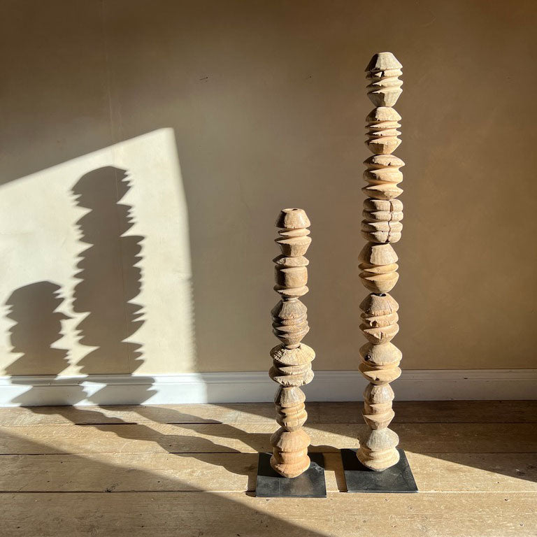 Wooden Totem Pole 100cm