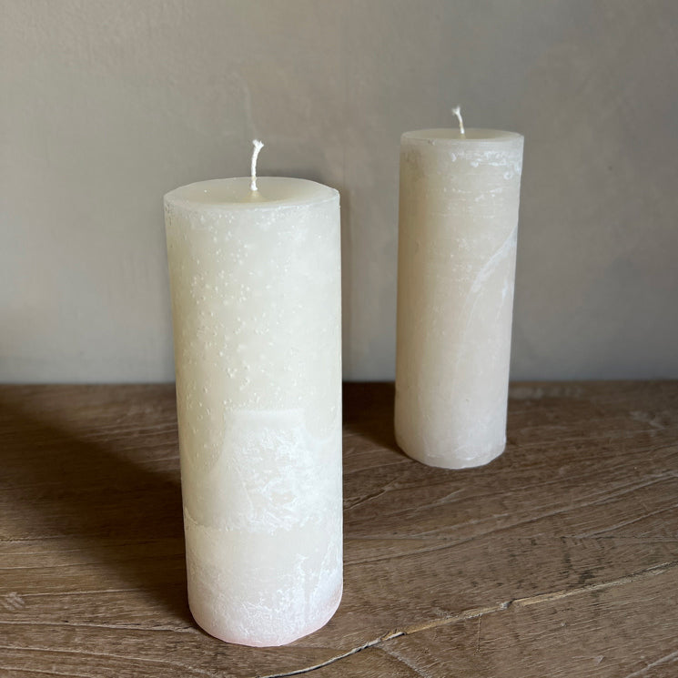 Pillar candle white | 20cm