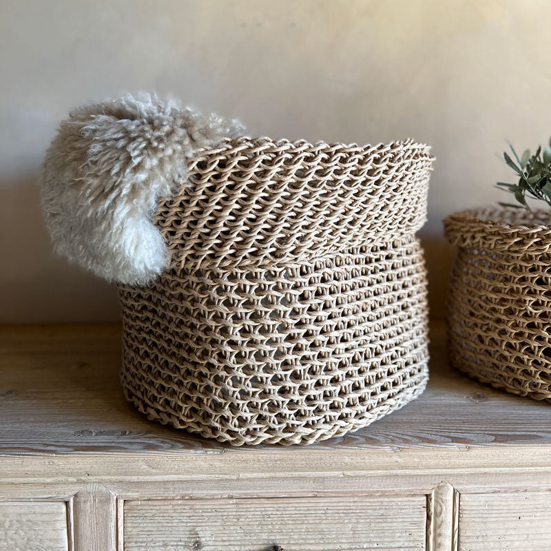 Woven Paper Basket X-Large